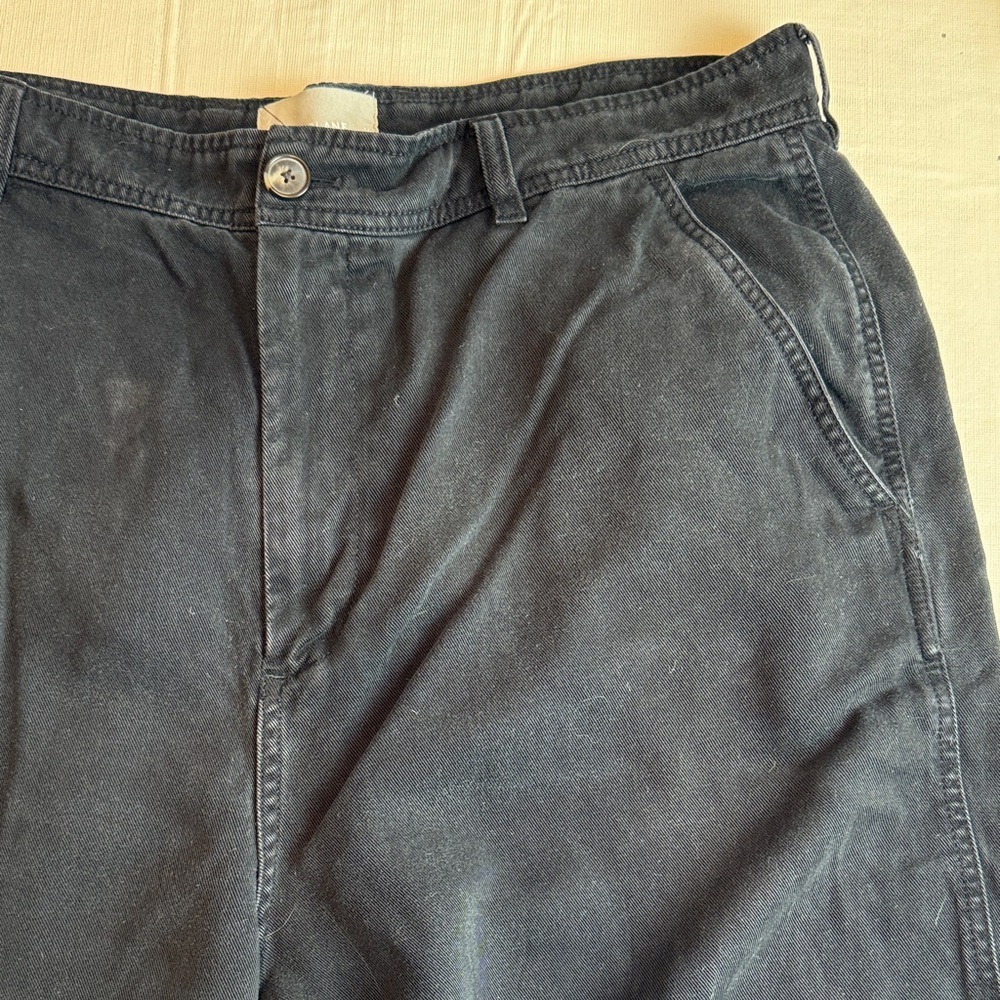 Everlane Women's Black Soft Tapered Leg Pants Size 16 - Picture 5 of 13